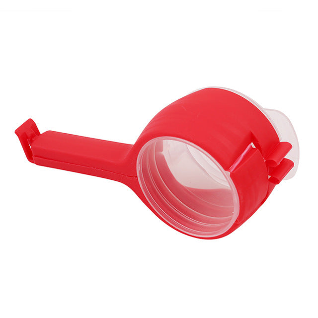 Seal Pour Food Storage Bag Clip Snack Sealing Clip Fresh Keeping Sealer Clamp Plastic Helper Food Saver Travel Kitchen Gadgets